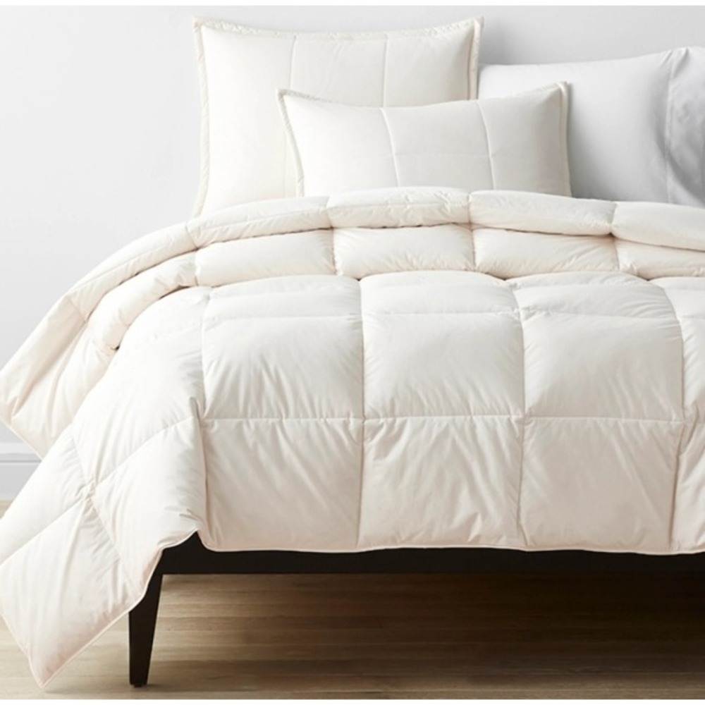 The Company Store LaCrosse Loftaire Down Alternative Comforter King Ivory Extra